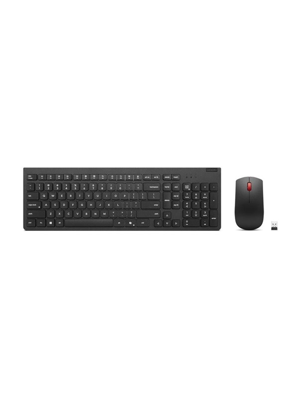 Lenovo Essential Wireless Combo Gen 2 - Tastatur & Mussett - Nordisk - Svart