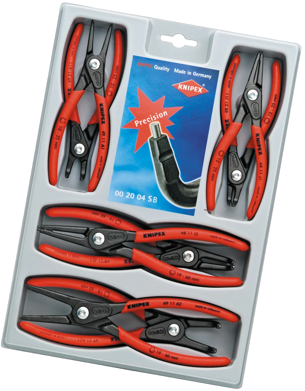 KNIPEX Presisjons-låseringtenger-sett