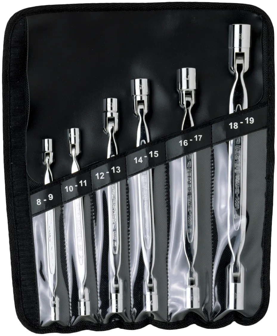 BAHCO Flex head set w plastic wallet