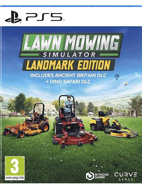 Lawn Mowing Simulator - Landmark Edition - Sony PlayStation 5 - Simulation - mowing