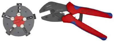 KNIPEX MultiCrimp®, Presstenger med vekselmagasin