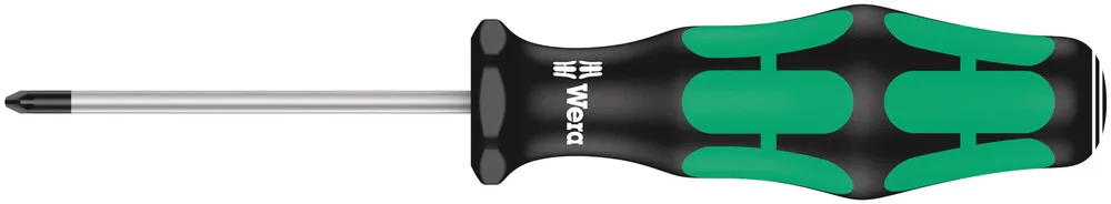 Wera 355 pz screwdriver for pozidriv screws pz 0 x 60 mm