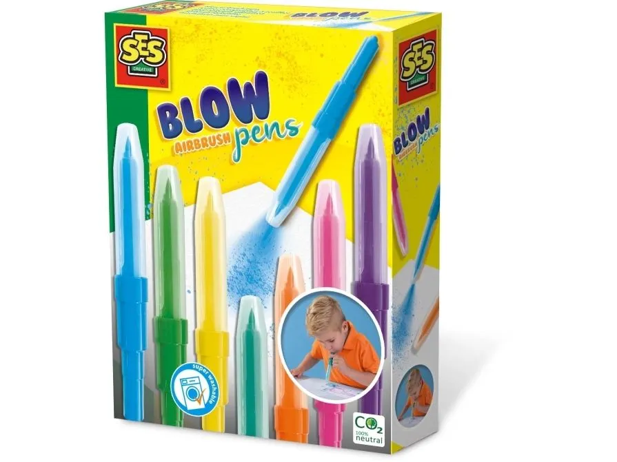 SES Creative Blow Airbrush Felt Pens