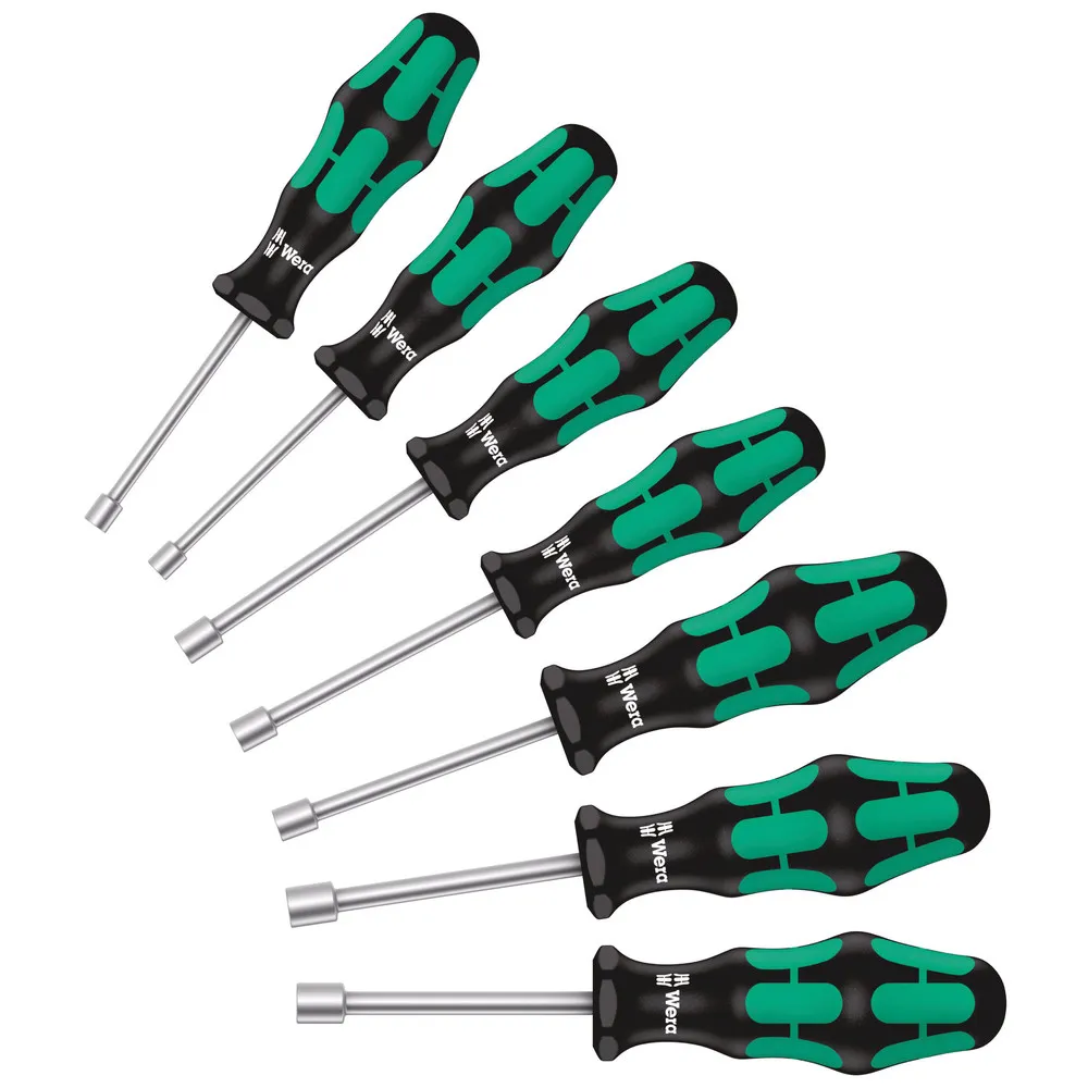 Wera 395 HO/7 SM Steckschlüssel-Schraubendrehersatz