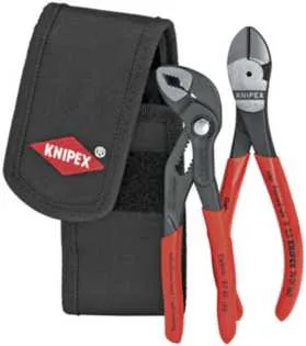 KNIPEX Mini-tangsett, i verktøybelteveske