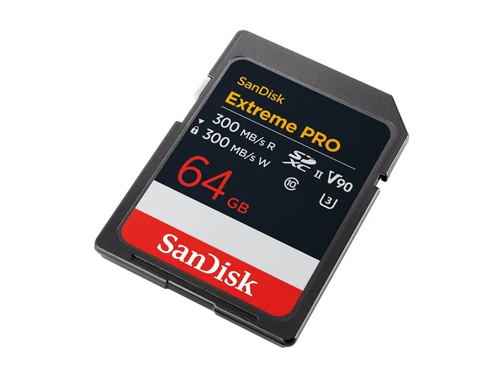SANDISK Extreme PRO SD - 300MB/s - 64GB