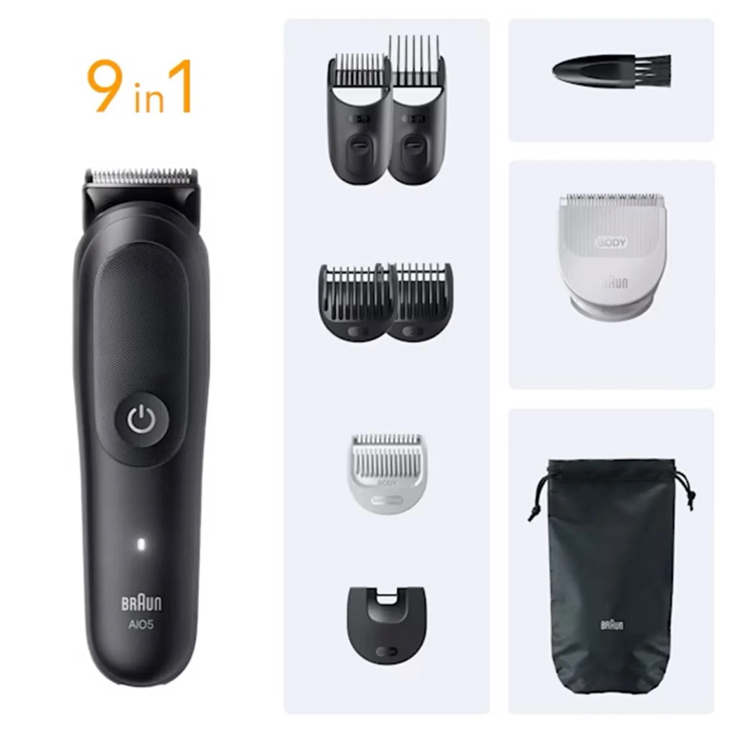 Braun Kroppstrimmer Styler AIO 5540 - Black Matt