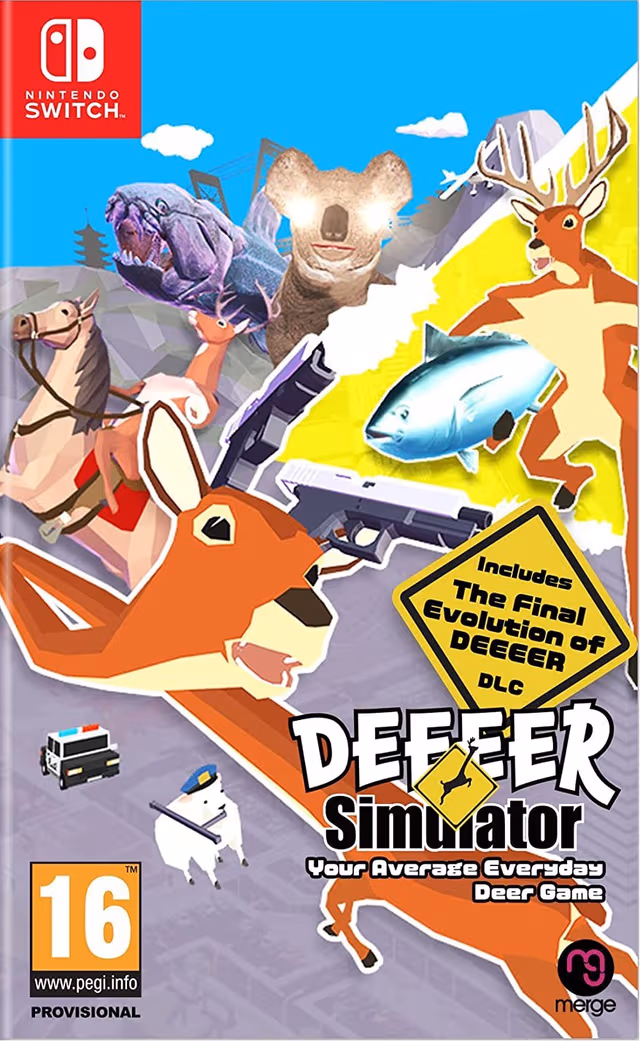 DEEEER Simulator: Your Average Everyday Deer Game - Nintendo Switch - Action/Adventure