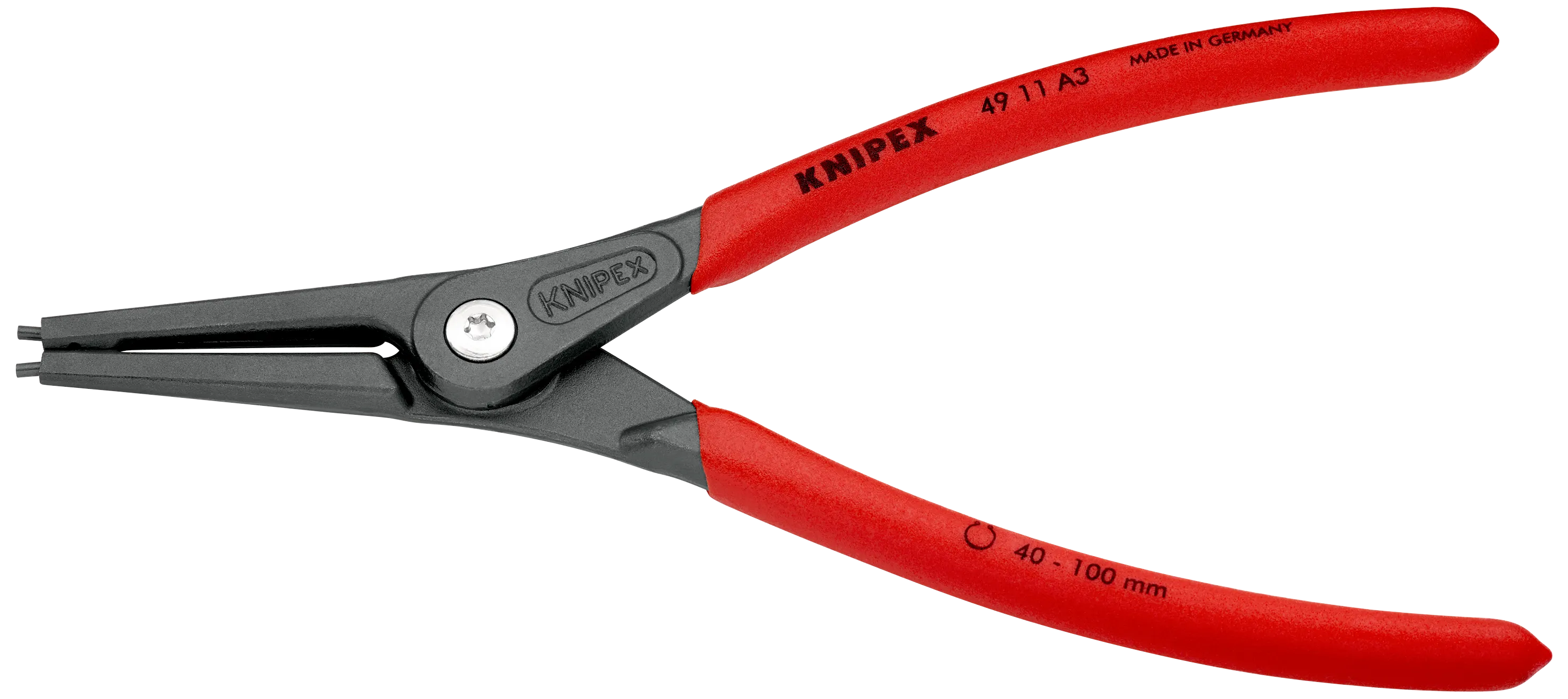 KNIPEX Presisjons-låseringtenger, for ytterringer på aksling