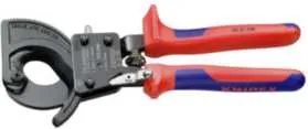 KNIPEX Kabelkutter, (Skralleprinsipp)