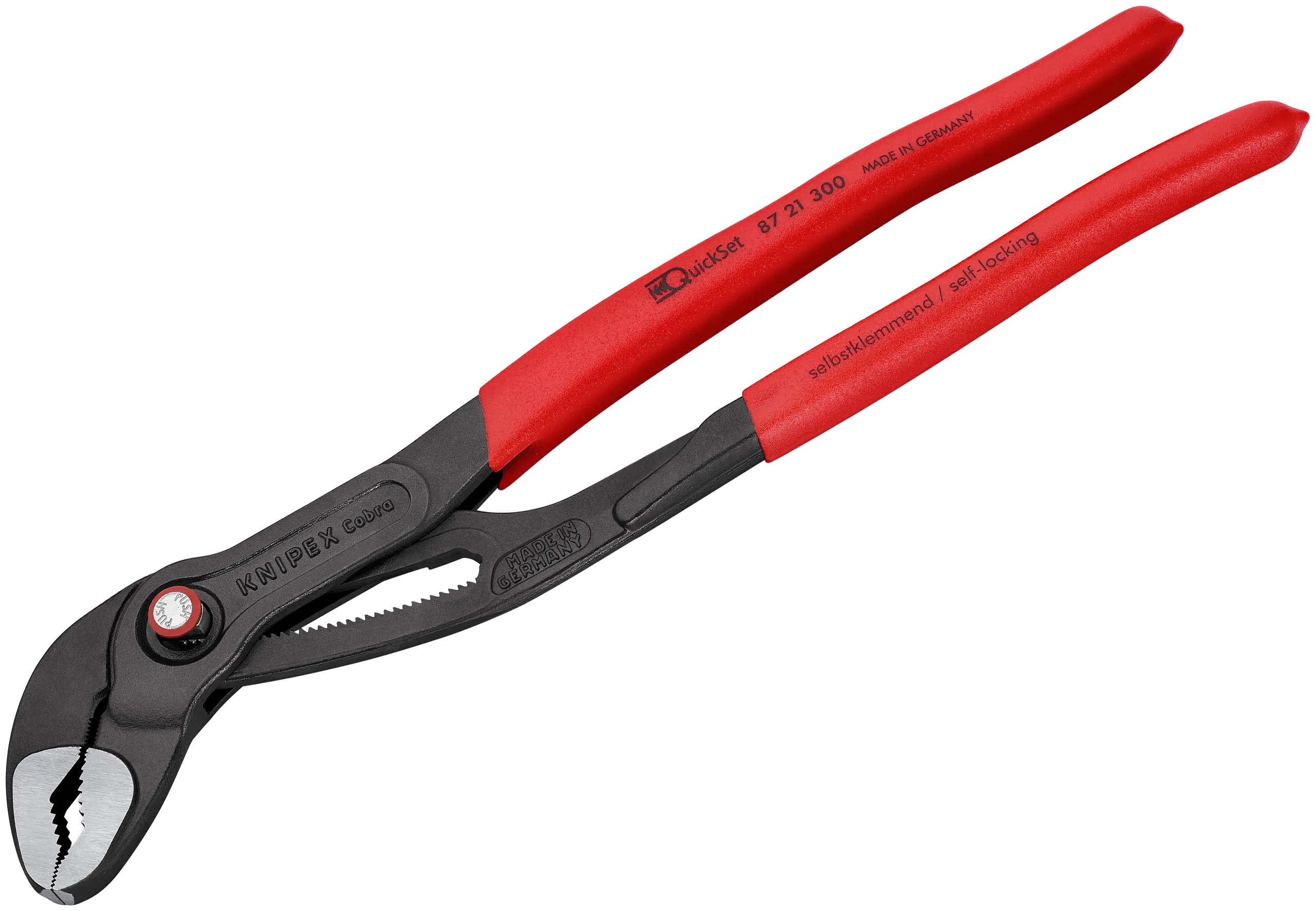 KNIPEX Cobra® QuickSet, Hightech-vannpumpetenger