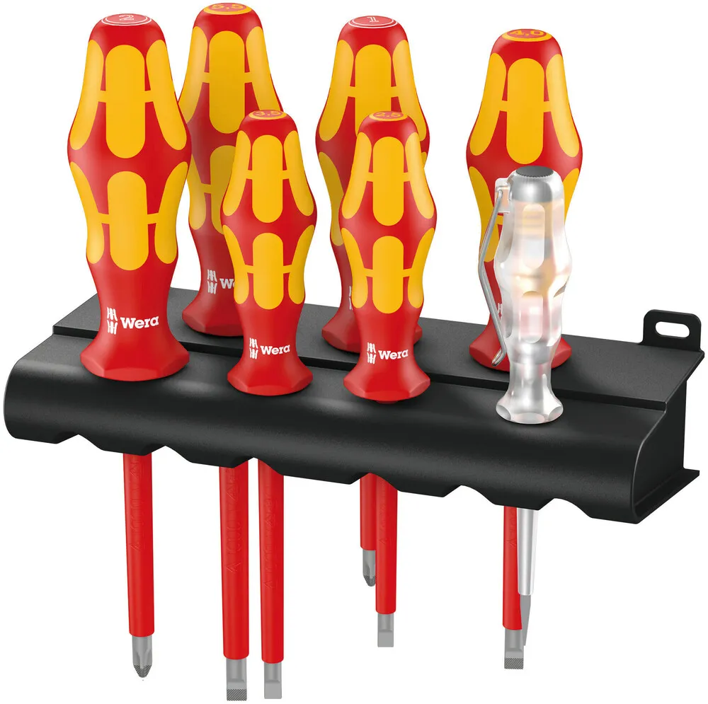 Wera Screwdriver set with voltage tester
