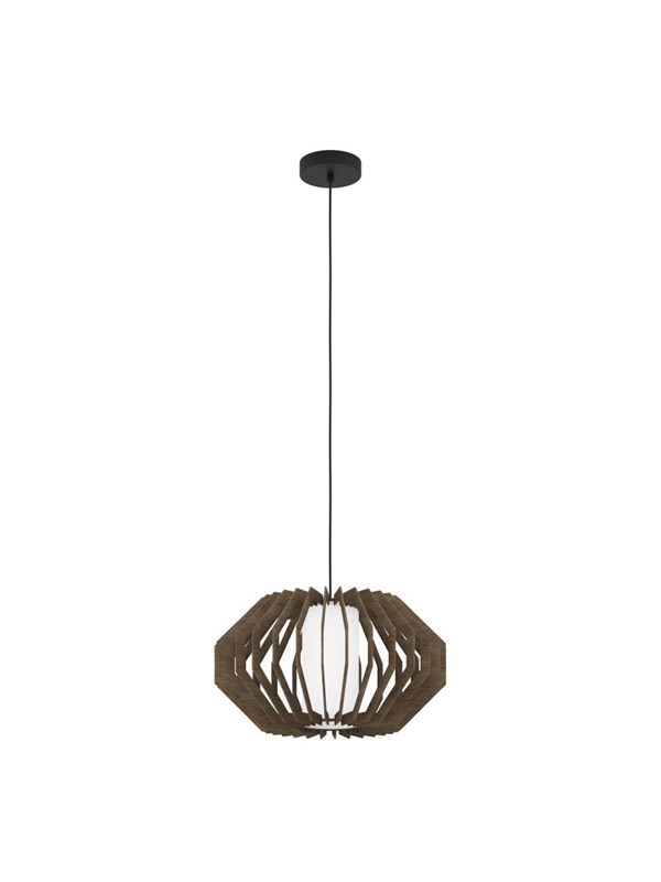 EGLO RUSTICARIA pendant lamp brown/white