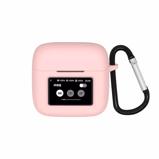 Beskyttende silikonetui til JBL Tour Pro 3 Rosa