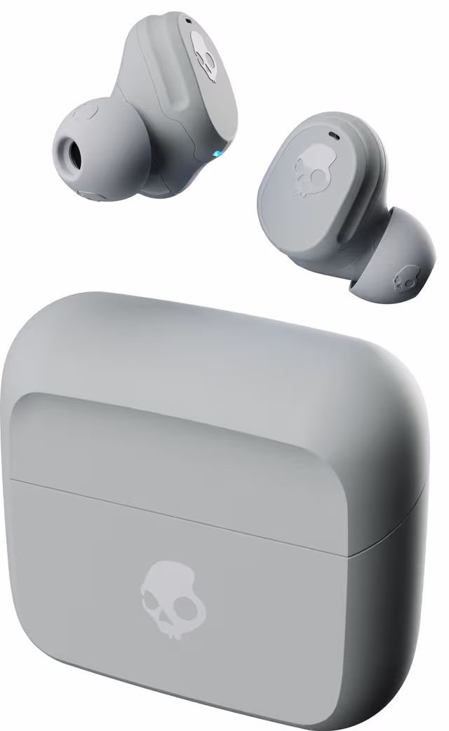 Skullcandy Mod helt trådløse in-ear hodetelefoner (grå/blå)