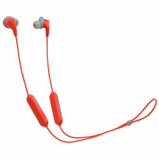 JBL Endurance Run trådløse in-ear hodetelefoner (rød)