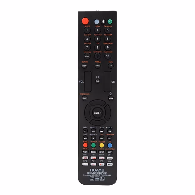 HUAYU RM - L1098+X PLUS TV fjernkontroll LCD LED Erstatning
