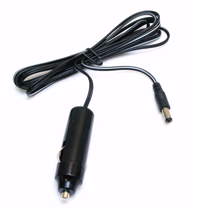 Strong 12V strømadapter (sort)