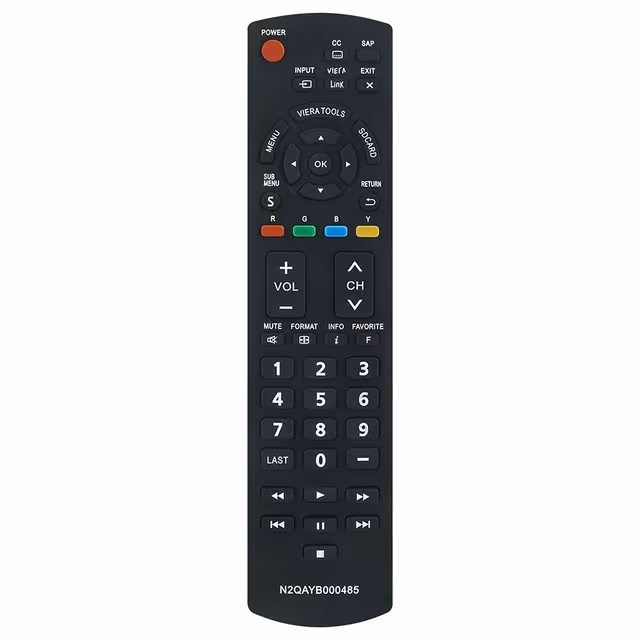 TV - fjernkontroll erstatning for N2QAYB000485 for Panasonic TV