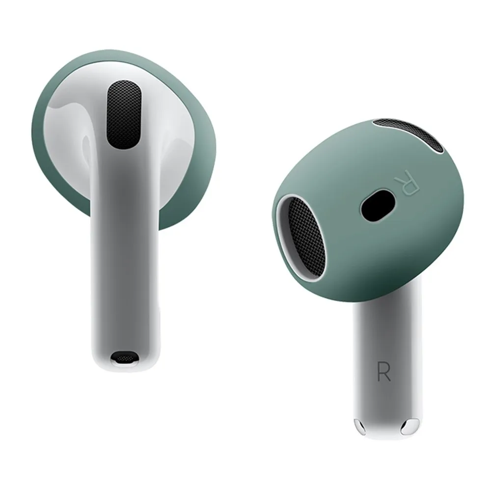 For AirPods 4 - ørepropper Sklisikkert silikonetui Ørepropper Ørepropper