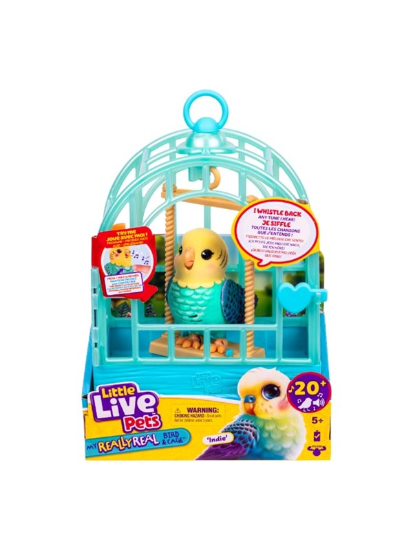 Little Live Pets MY REALLY REAL BIRD & CAGE INDIE