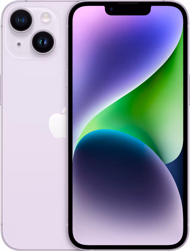 iPhone 14 – 5G smarttelefon 256GB Lilla