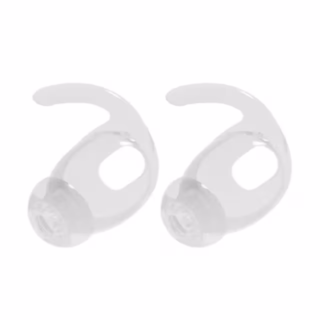 1-par TPE Ear Hooks (M) AirPods Pro (Gen4) - Clear