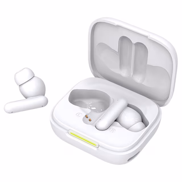 B19 150 språk oversettelse oversetter smart stemme Bluetooth in-ear hodetelefoner hvit