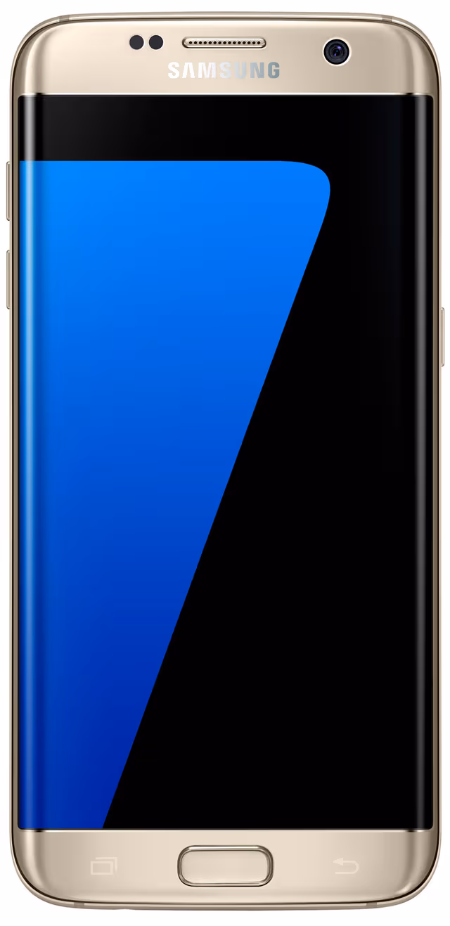 Samsung Galaxy S7 edge 32GB smarttelefon (gull)