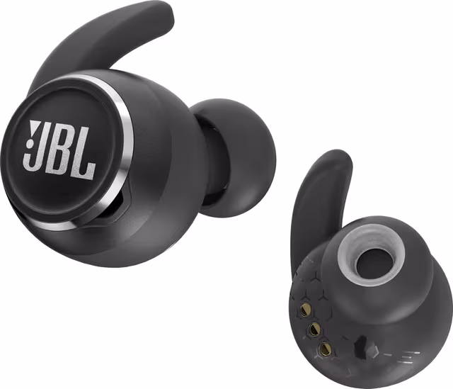JBL Reflect Mini helt trådløse in-ear hodetelefoner (sort)
