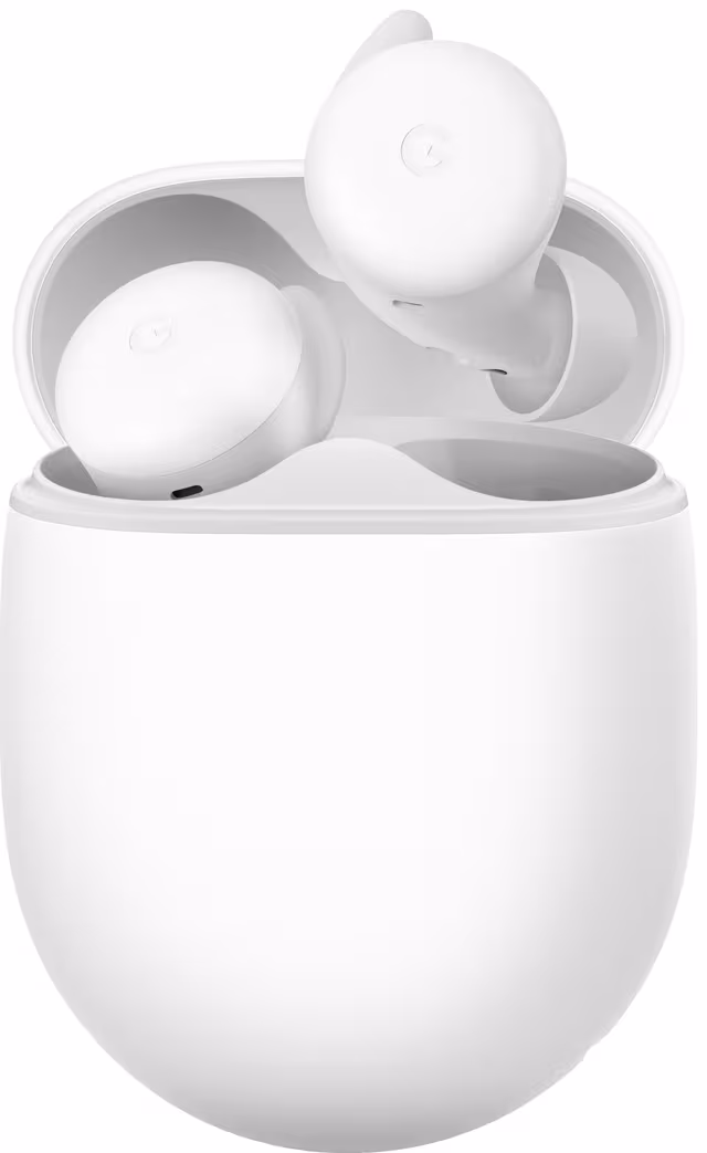 Google Pixel Buds A-Series trådløse in-ear hodetelefoner (clearly white)
