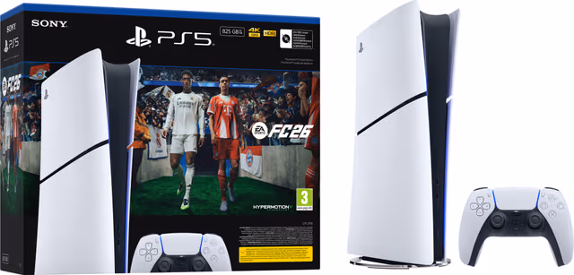 PlayStation 5 Digital Edition spillkonsoll (EA FC 26-pakke)