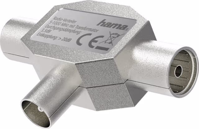 Hama coax 1-2 antennesplitter til radio
