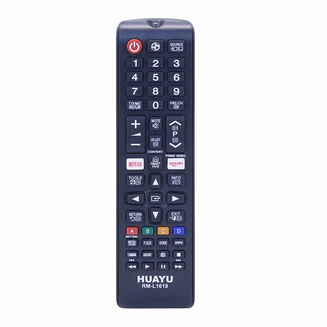 HUAYU TV fjernkontroll Erstatning for RM - L1618 Samsung LCD TV