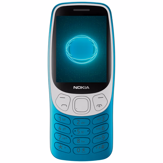 Nokia 3210 4G klassisk mobiltelefon (blå)