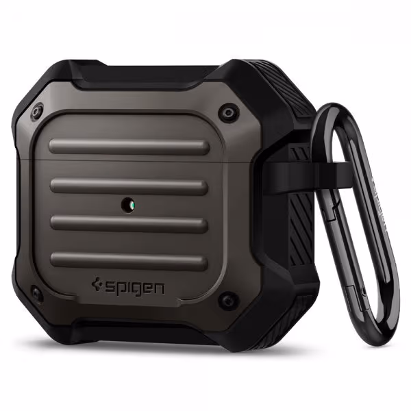 Spigen AirPods 3 Deksel Tough Armor Gunmetal