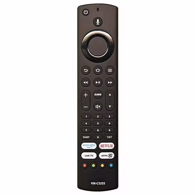 Fjernkontroll utskiftning for RM-C3253 for JVC TV stemmeaktivert