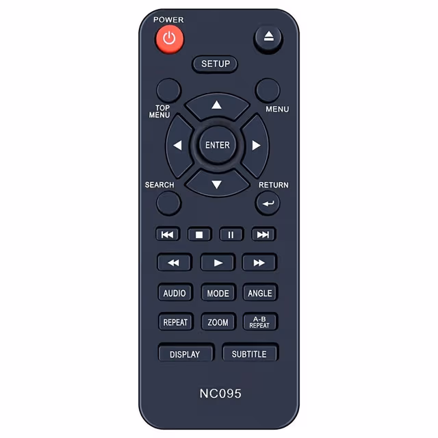 Fjernkontroll erstatning for NC095 for Sanyo DVD-spiller