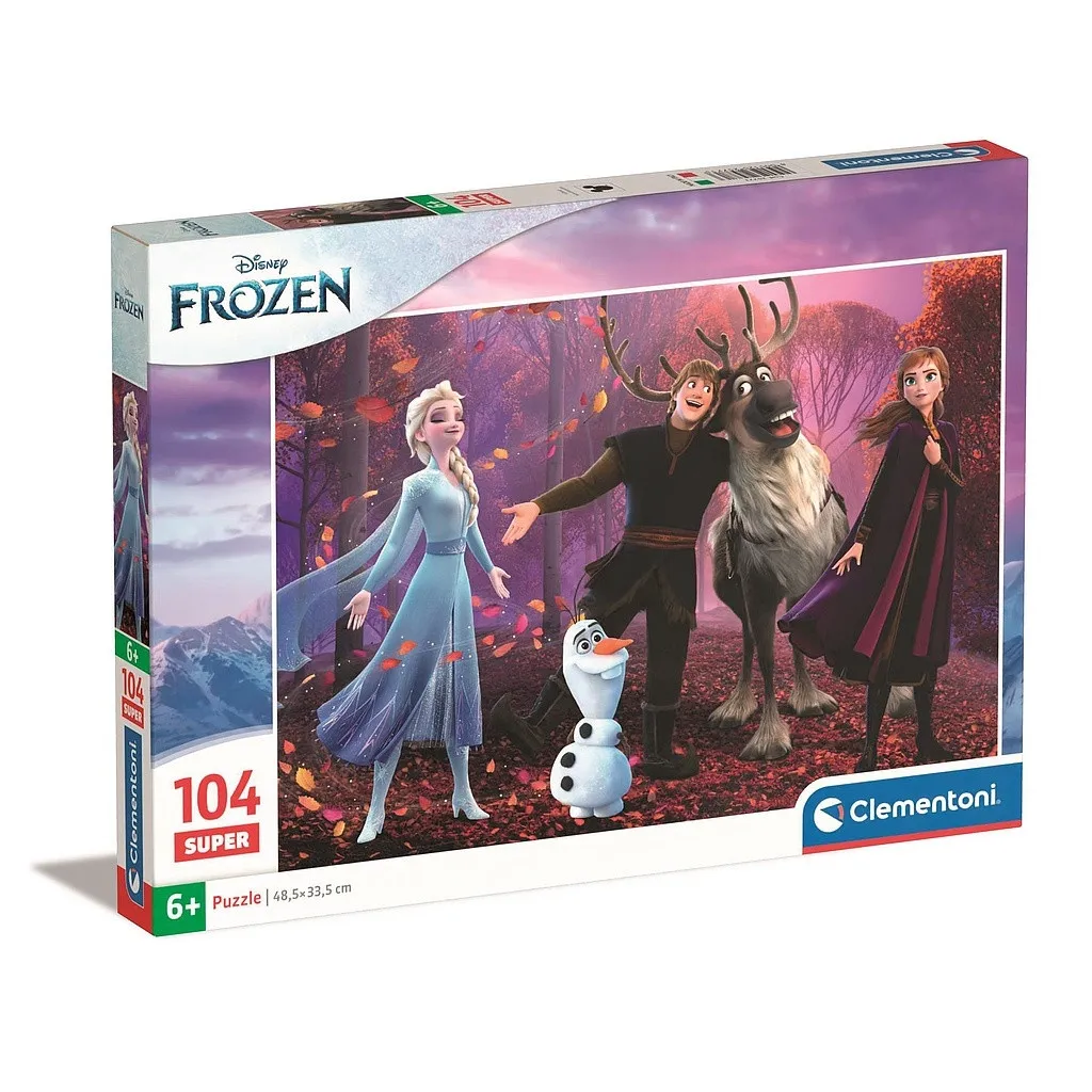 Clementoni Puzzle Super Disney Frozen 104 pieces Gulv