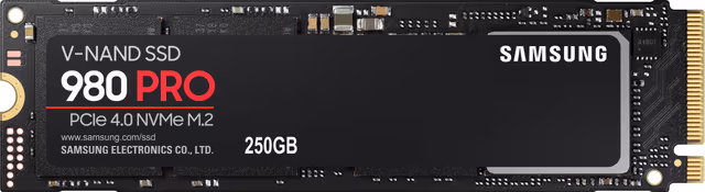 Samsung 980 Pro M.2 SSD (250 GB)