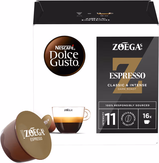 NESCAFÉ Dolce Gusto Zoégas Espresso kaffekapsler (16-pk)