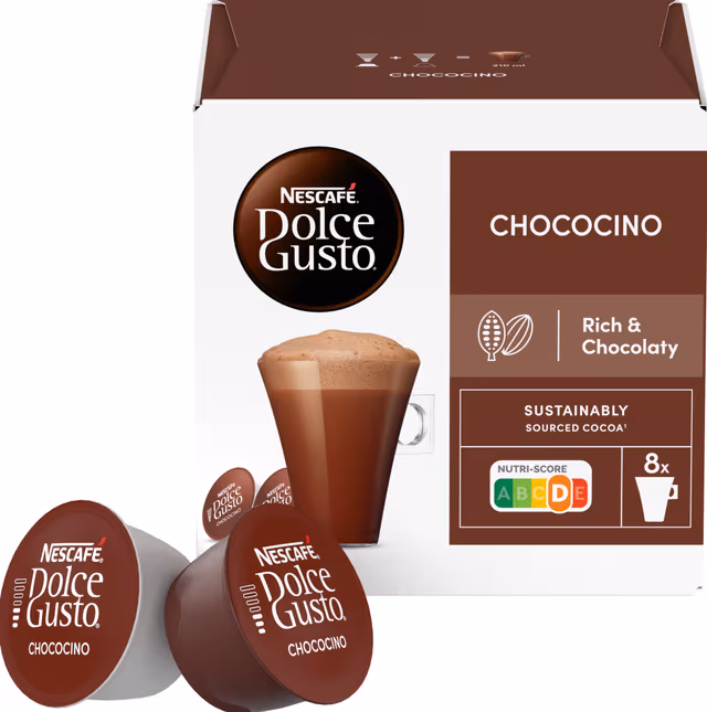 NESCAFÉ Dolce Gusto Chococino varm sjokolade-kapsler (16-pk)