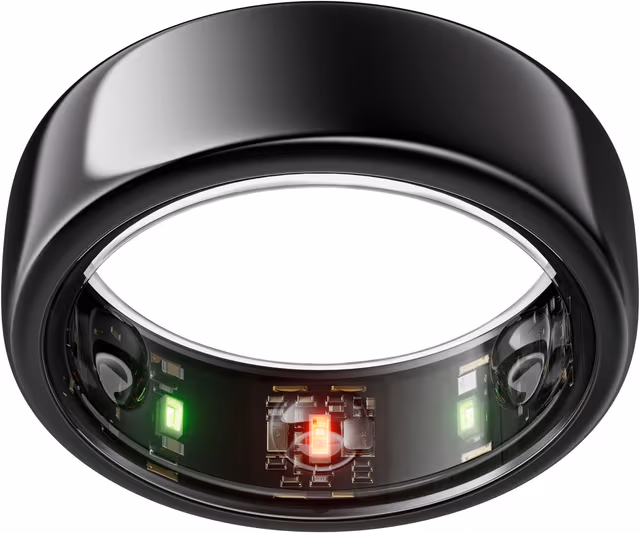 Oura Ring Gen3 Horizon smartring størrelse 8 (Black)