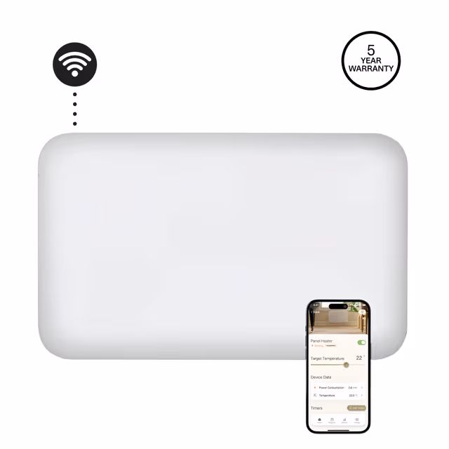 Mill Invisible Smart Wi-Fi Gen4 panelovn PA700WIFI4 (hvit)