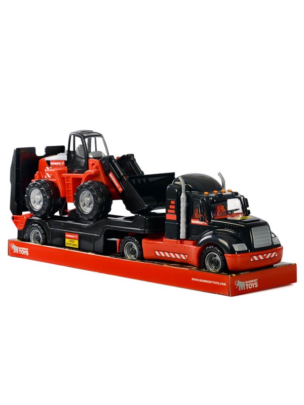Mammoet Toys - Cavallino Mammoth Torpedo Truck with Excavator