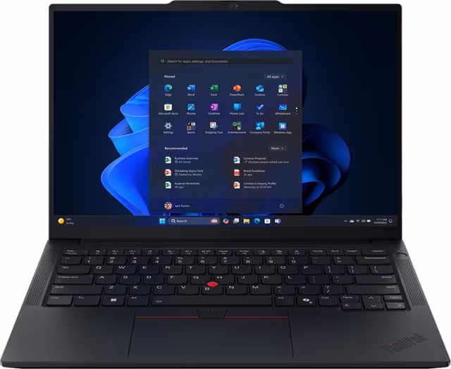 Lenovo ThinkPad E14 Gen 7 14" bærbar pc 21SX000QMX (sort)
