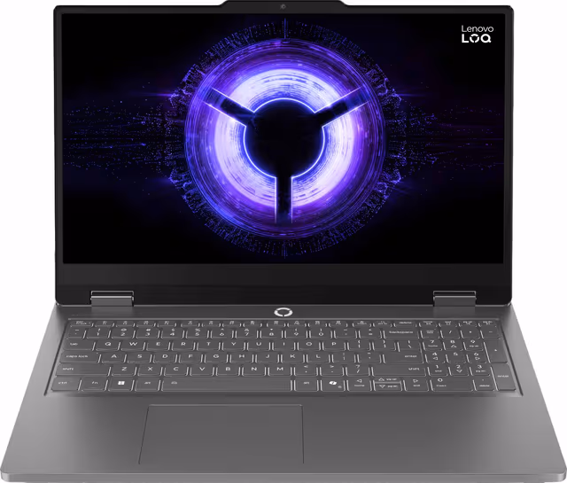 Lenovo LOQE i5-13450HX/16GB/512/RTX5050 15,6" bærbar gaming-PC (Grey)