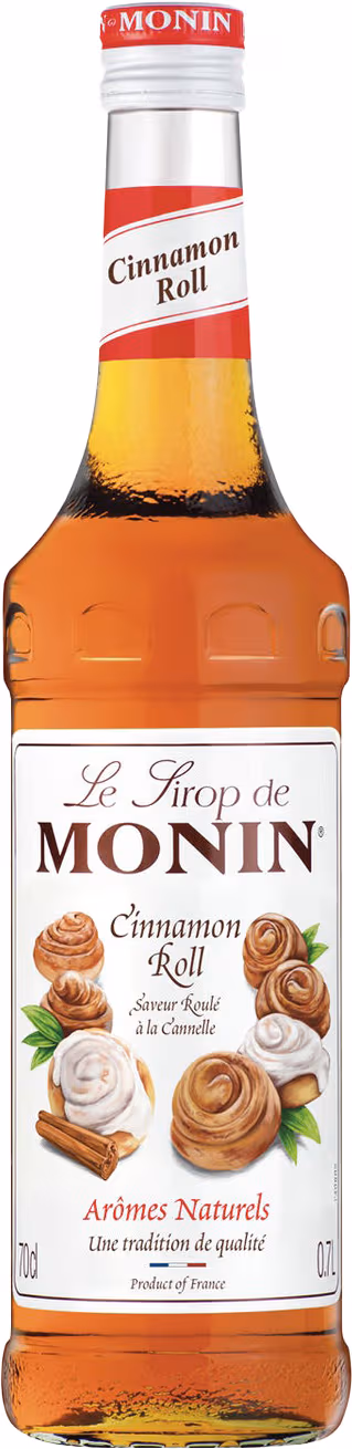 Monin Cinnamon Roll Syrup drikkekonsentrat