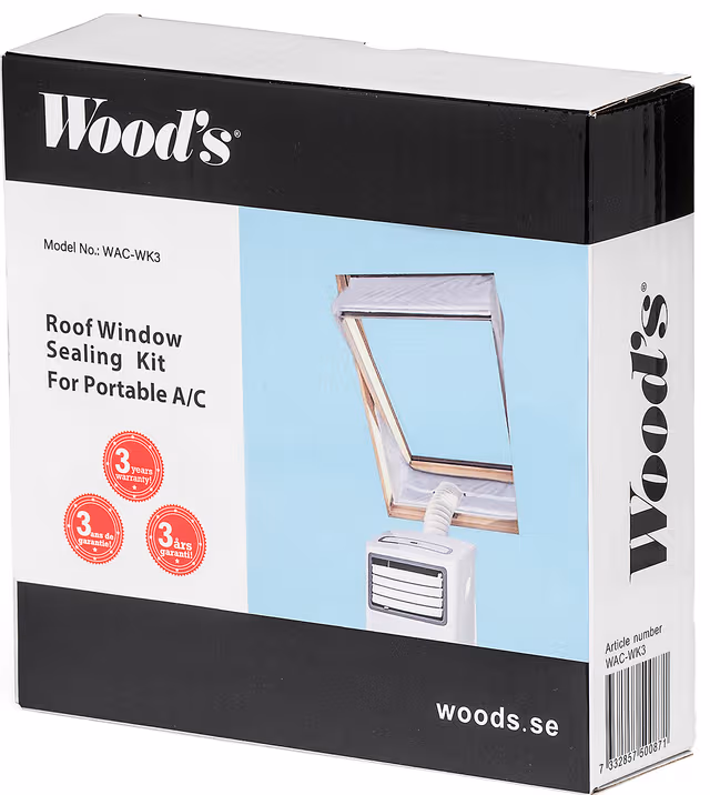 Woods Skylight forseglingssett til takvindu WACWK3