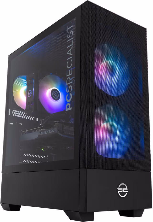 PCSpecialist Prime 400 i7-14F/16/1000/5070 stasjonær gaming-PC